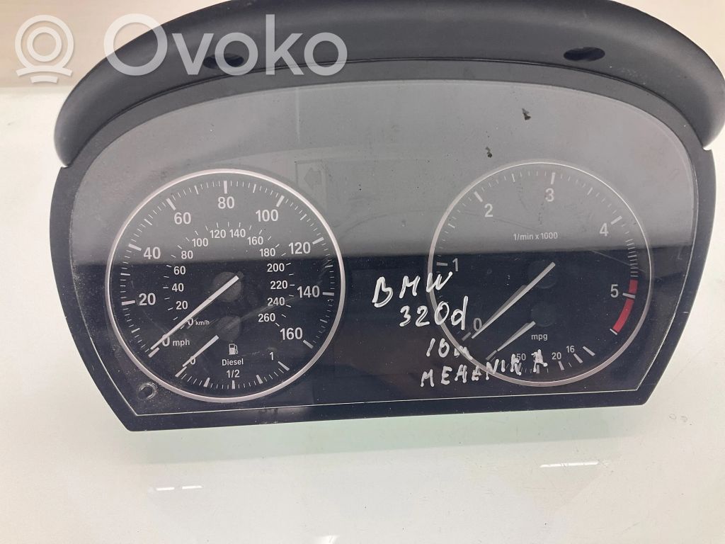 BMW 3 E90 E91 Speedometer (instrument cluster) 