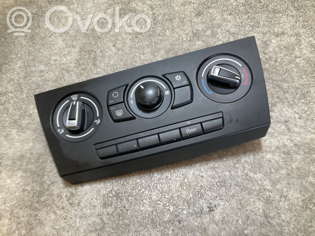 BMW 3 E90 E91 Climate control unit 
