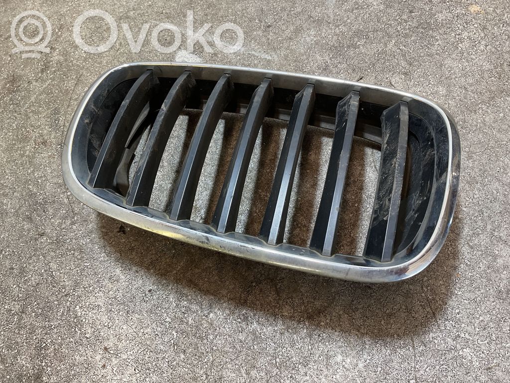 BMW X5 E70 Front bumper upper radiator grill 