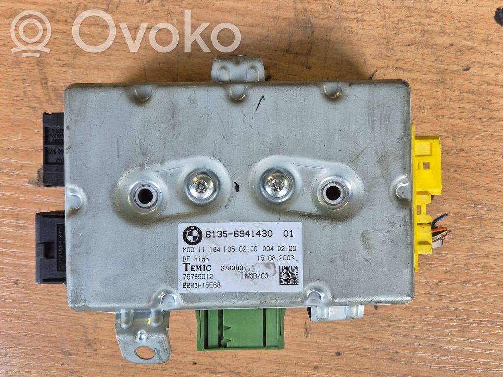 BMW 5 E60 E61 Unidad de control/módulo del Airbag 