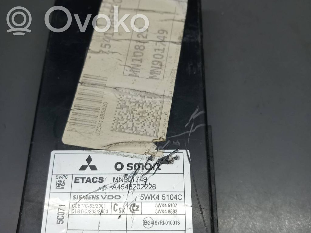 Other control units/modules   A4548202226,5WK45104C