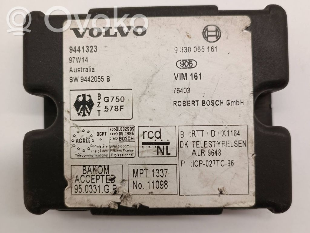Volvo S40, V40 Signalizacijos valdymo blokas 