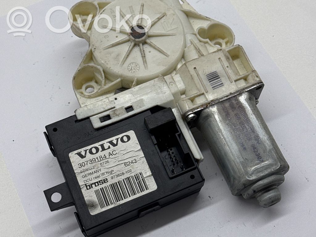 Volvo V50 Silniczek podnoszenia szyby drzwi tylnych 