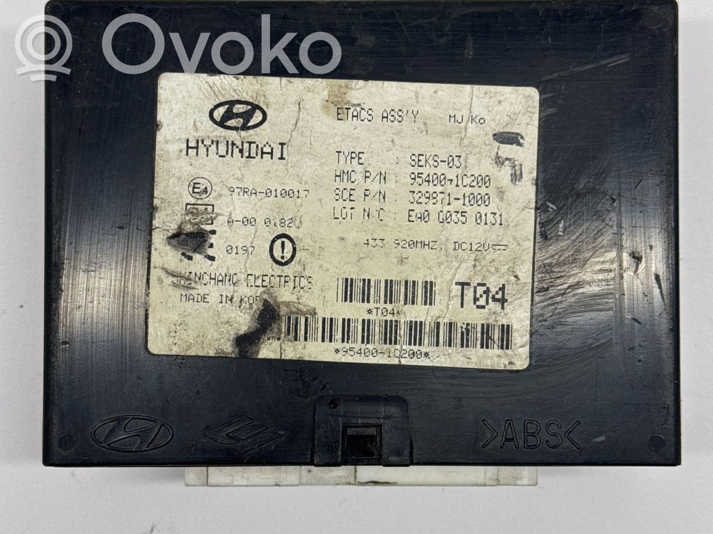 Hyundai Getz Inne komputery / moduły / sterowniki 