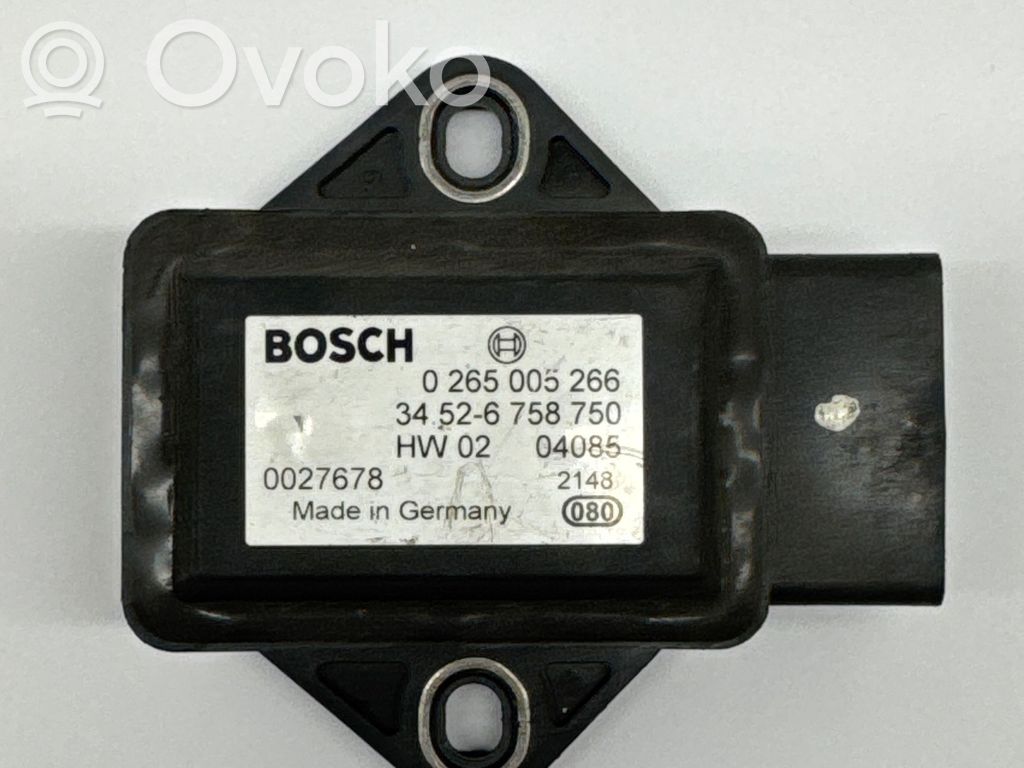 BMW 5 E39 ESP acceleration yaw rate sensor 