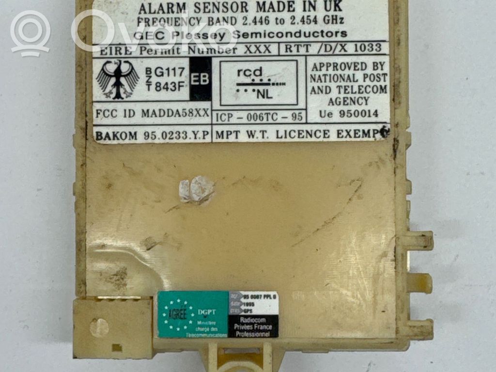 Unidad de control/módulo de alarma   8362459,52010078G,DA5816001