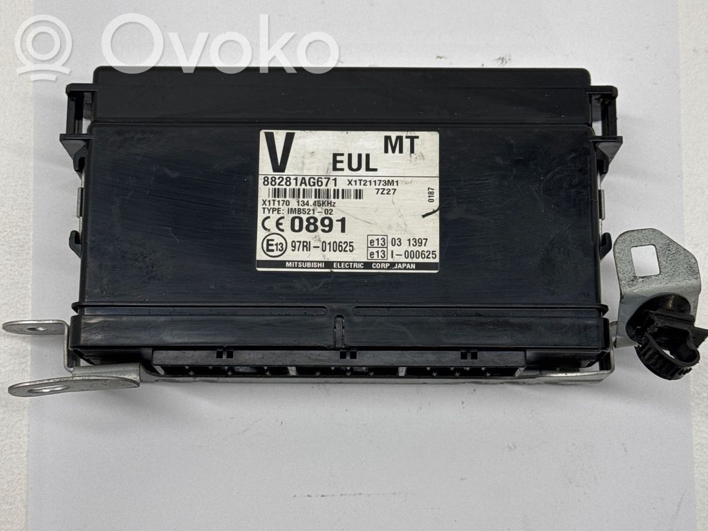 Module confort   88281AG671,97RI010625,X1T21173M1