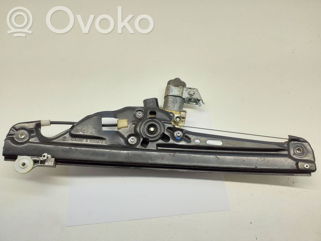 BMW 5 E60 E61 Rear door window regulator with motor 