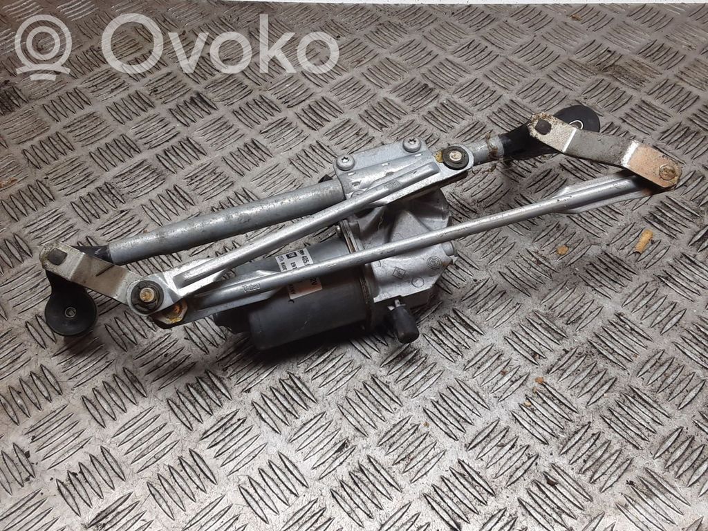Opel Corsa D Mechanizm i silniczek wycieraczek szyby przedniej / czołowej 