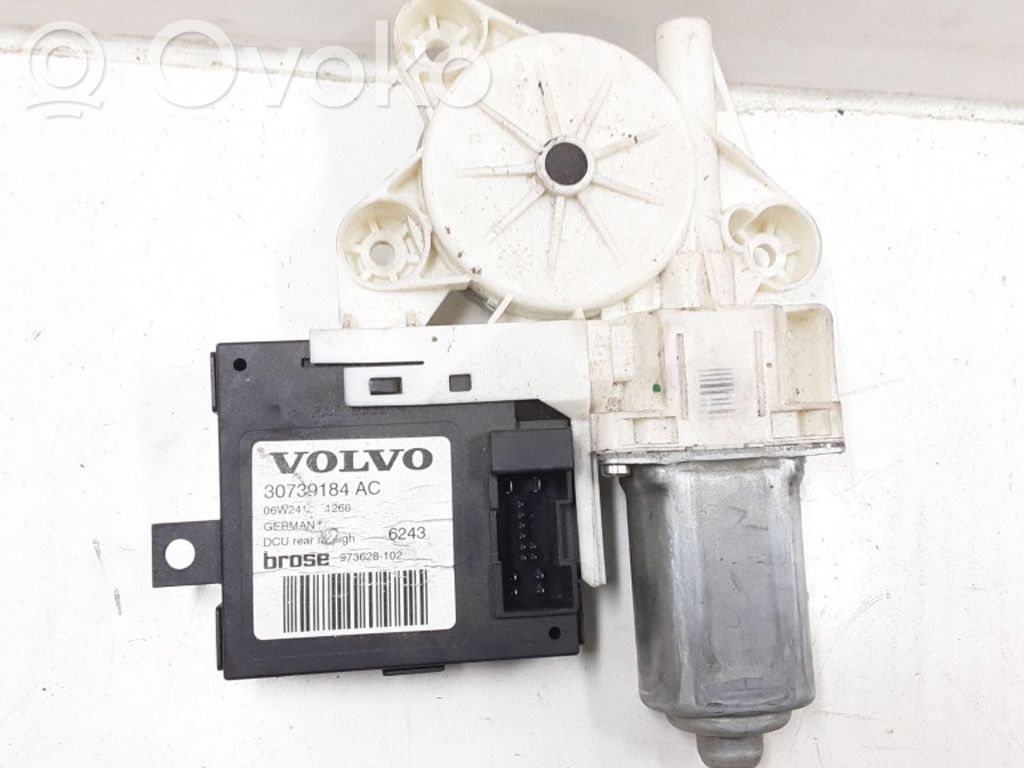 Volvo V50 Silnik regulatora szyby drzwi przednich 