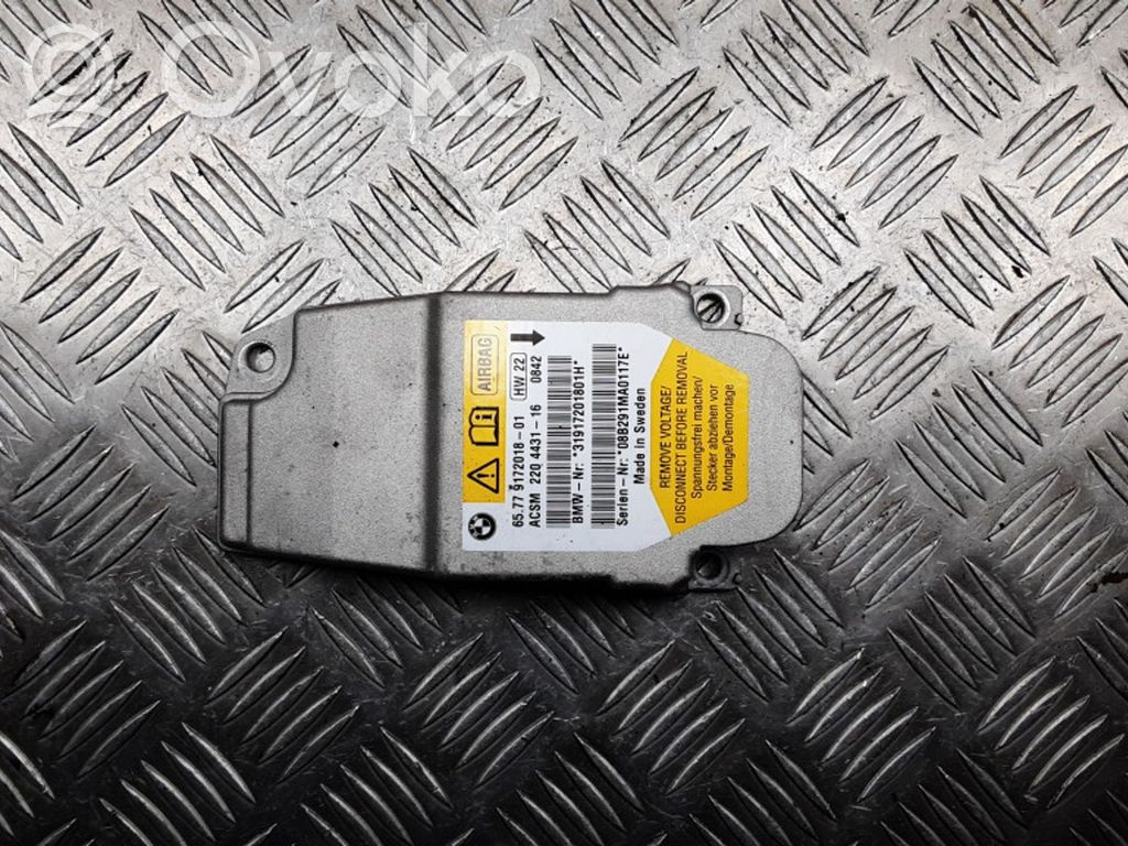 BMW 5 E60 E61 Airbagsteuergerät 