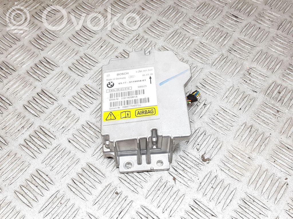 BMW 3 E90 E91 Airbag control unit/module 