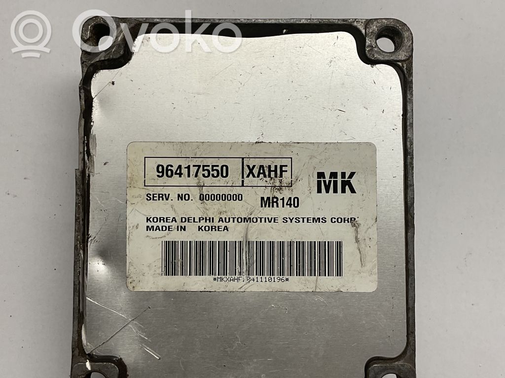 Chevrolet Kalos Engine control unit/module 