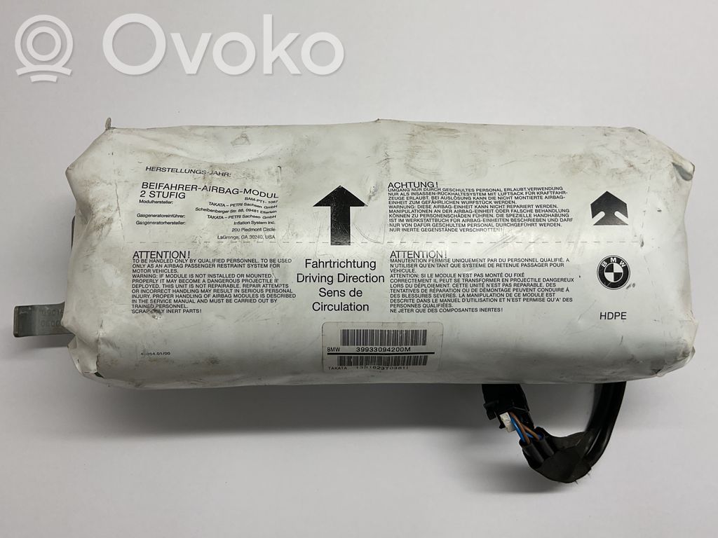 BMW 3 E46 Airbag de passager 