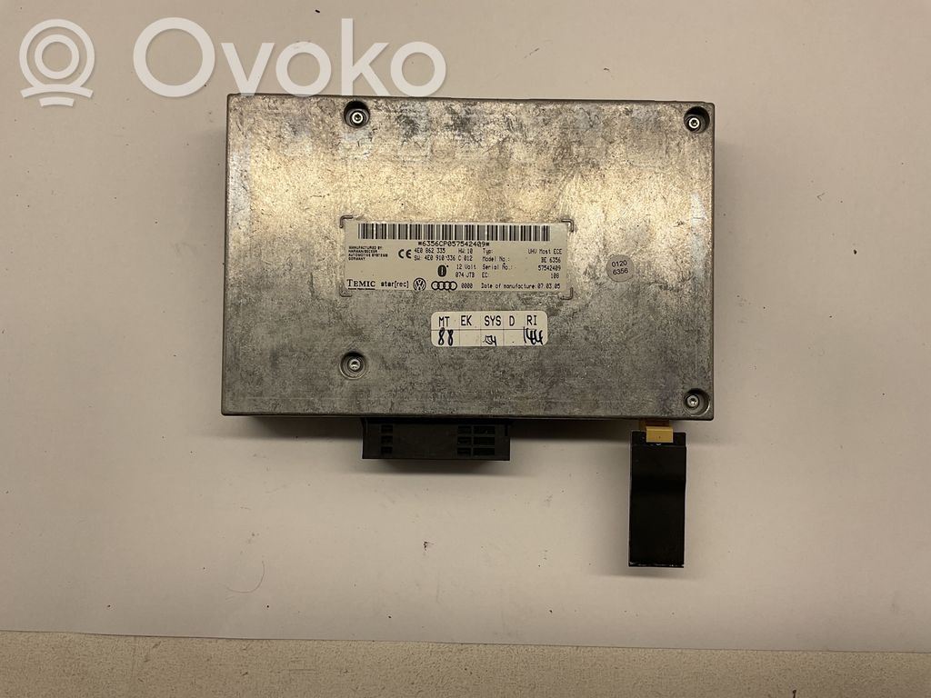 Audi A6 S6 C6 4F Bluetooth modulis 