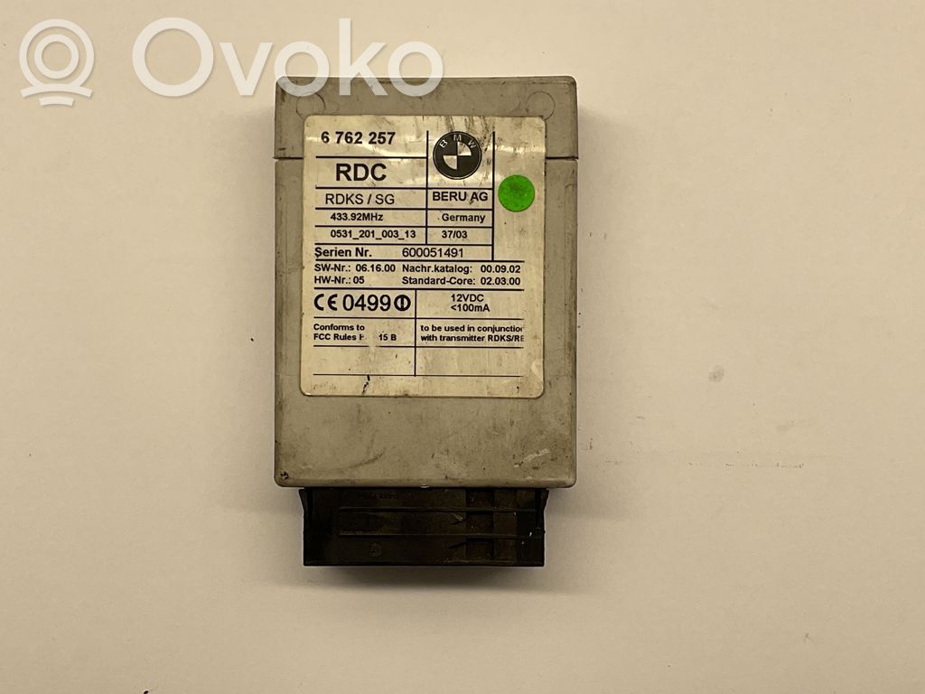 BMW 7 E65 E66 Tire pressure control unit 