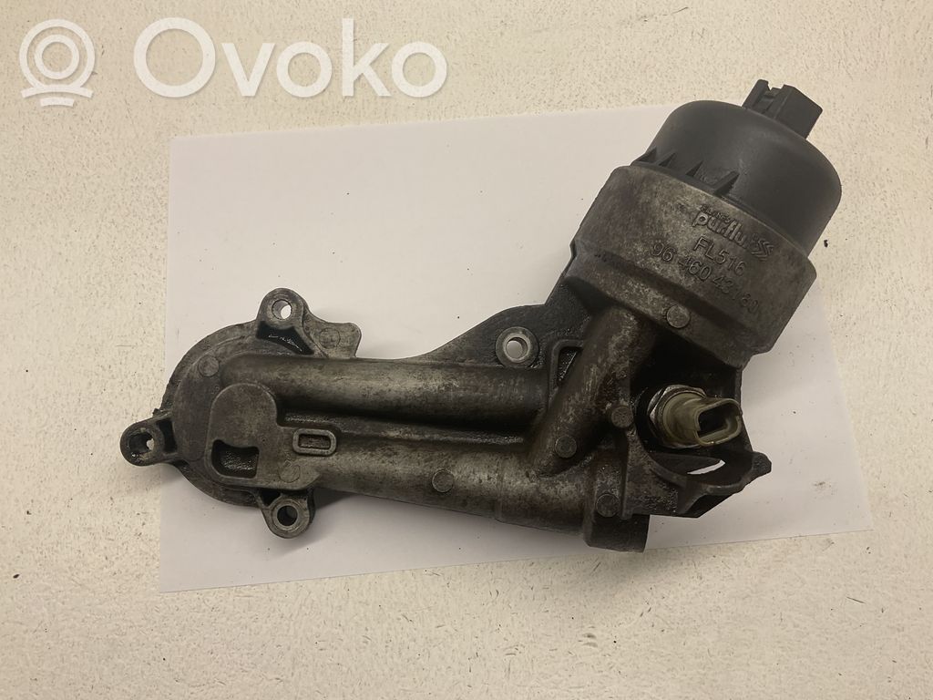Peugeot 307 Oil filter mounting bracket 