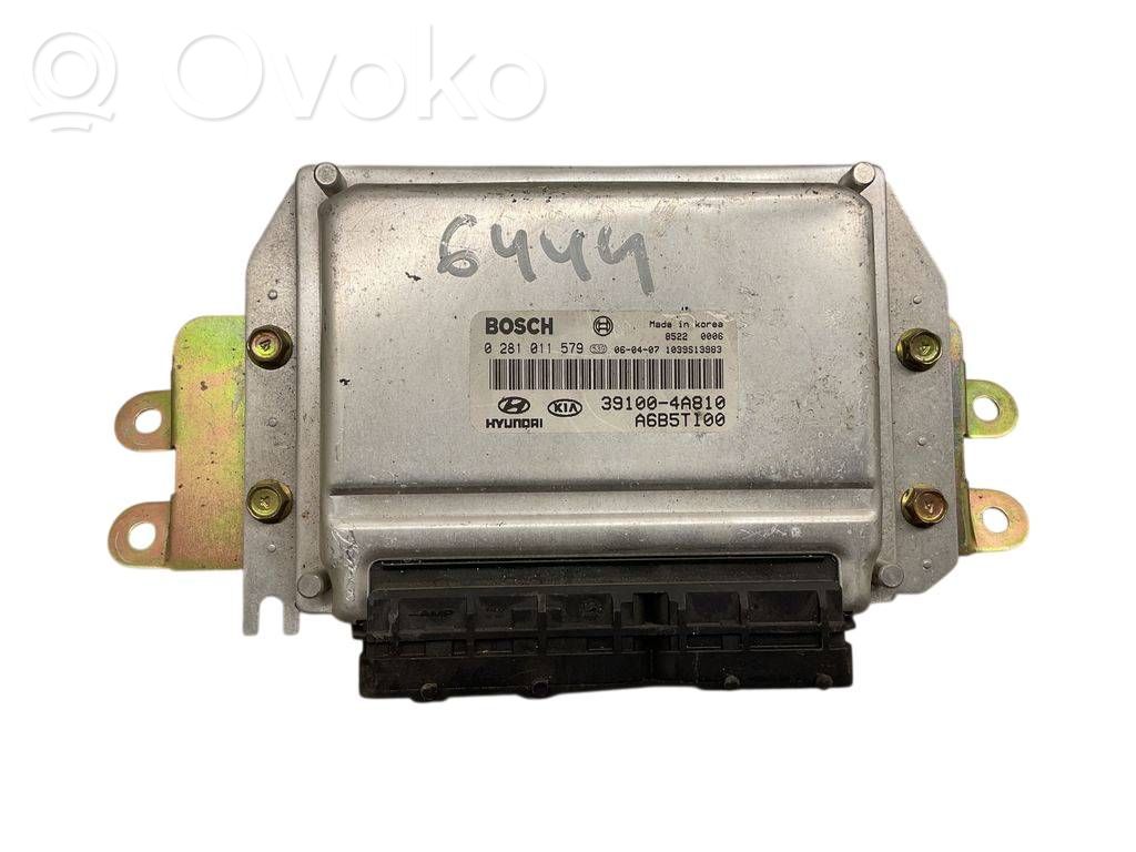 Engine control unit/module   0281011579,A6B5T100,391004A810