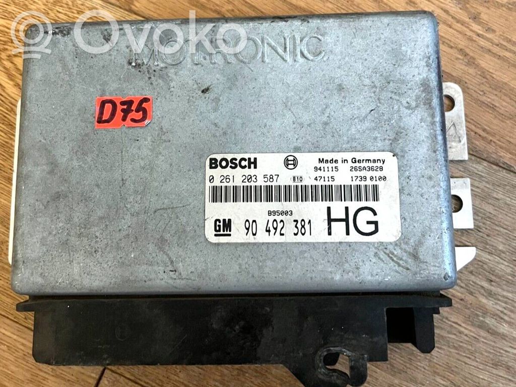 Engine control unit/module   90492381,0261203587,26SA3628
