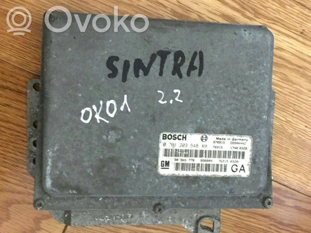 Engine control unit/module   90505778,26SA4442,0261203548