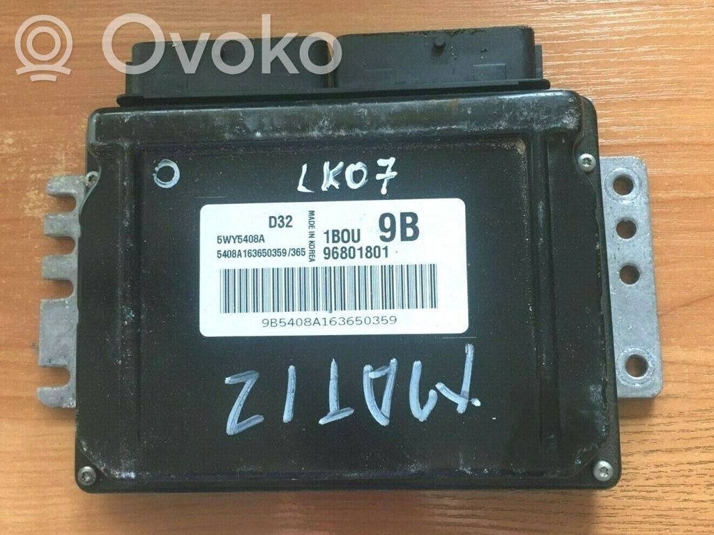 Daewoo Matiz Engine control unit/module 
