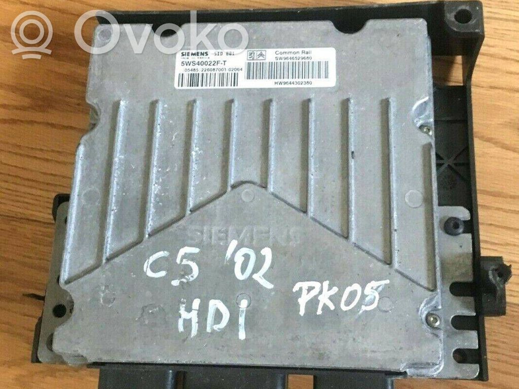 Citroen C5 Engine control unit/module 