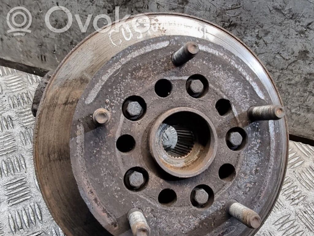 Front wheel hub spindle knuckle