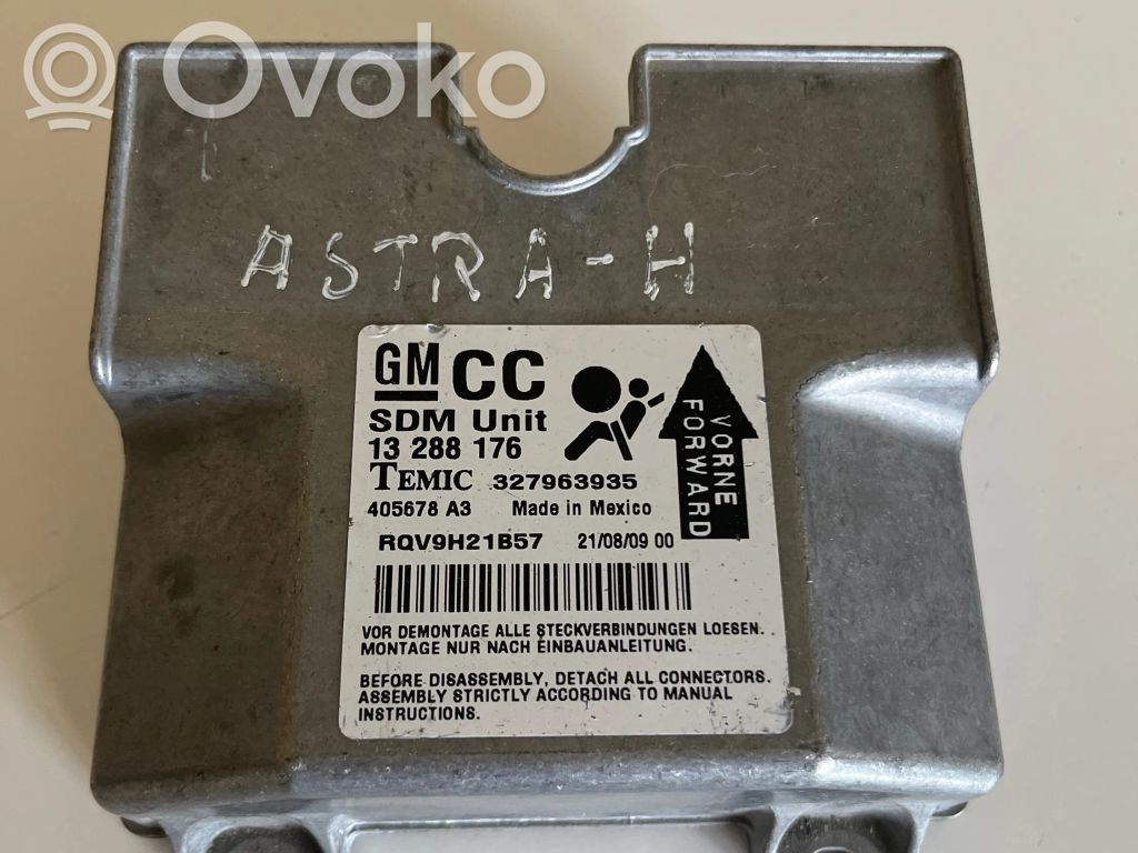 Airbag control unit/module   13288176,405678A3,327963935