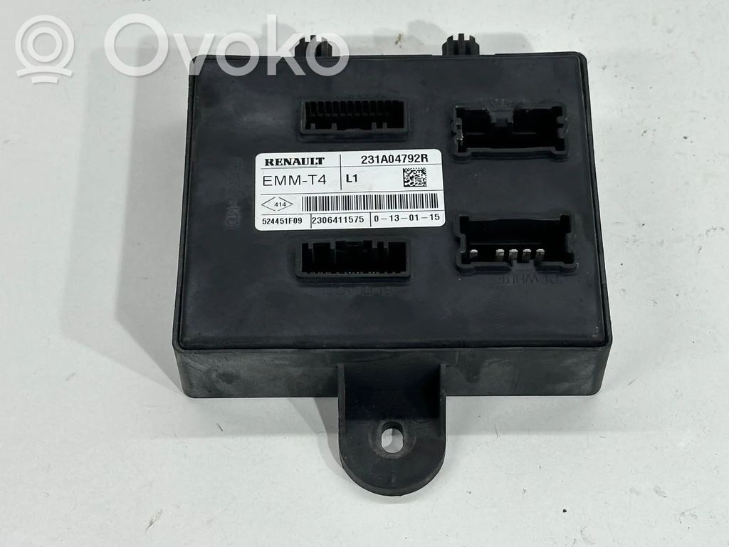 Renault Clio IV Ignition-blocking relay 