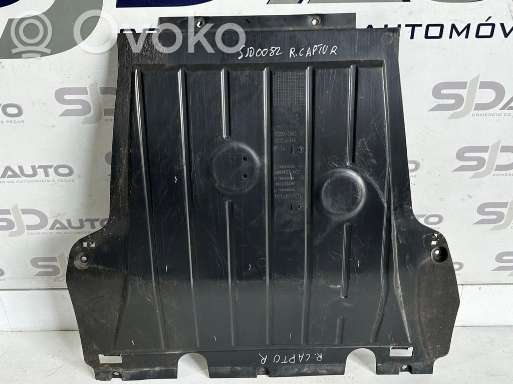 Placa protectora/protector antisalpicaduras motor   758904230R,758903856R,758903864R