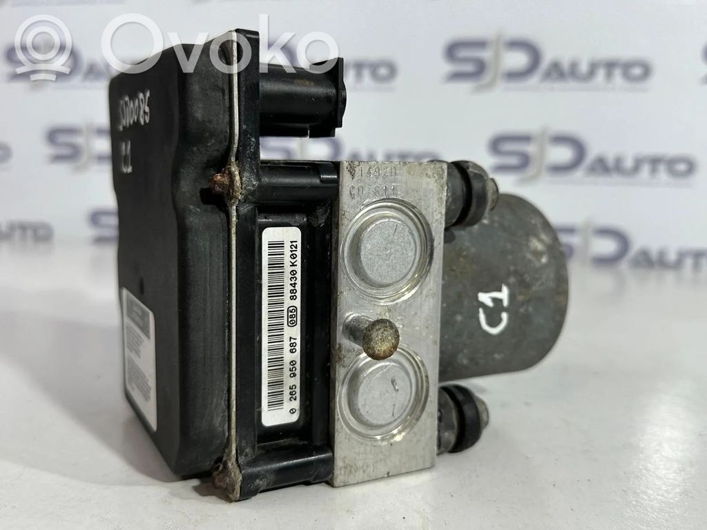 ABS Steuergerät   0265950687,445400H010