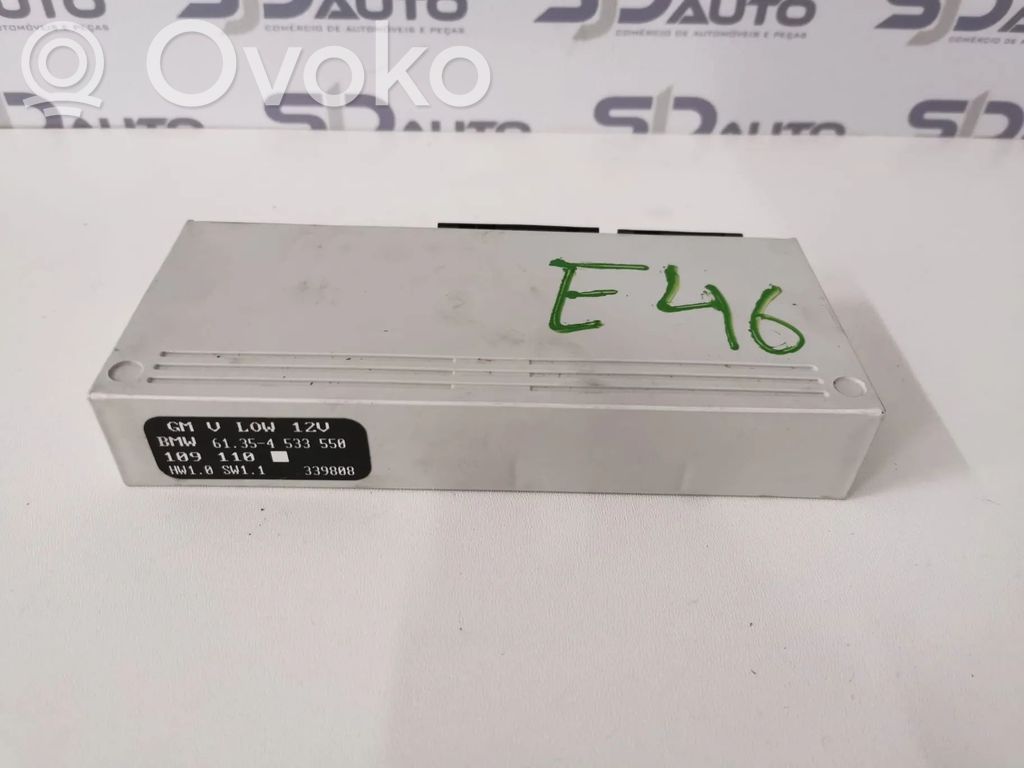 BMW 3 E46 Oven keskuslukituksen ohjausyksikön moduuli 