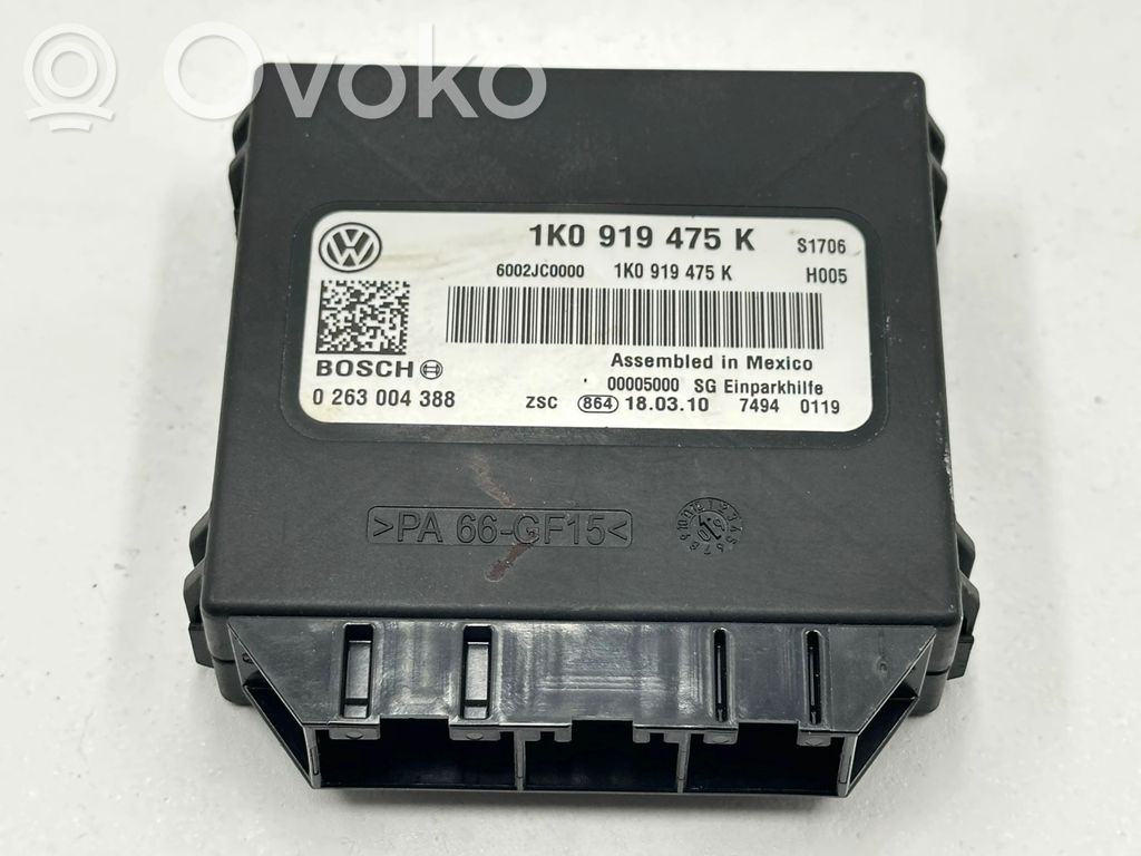 Parking PDC control unit/module   1K0919475K,0263004388