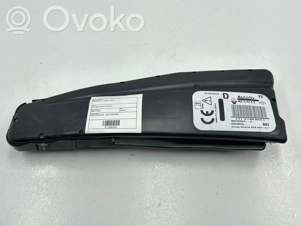 Sėdynės oro pagalvė   985H05592R,625348600L
