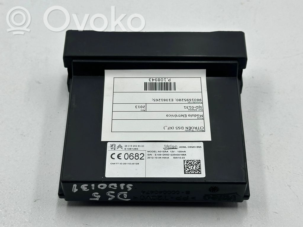 Other control units/modules   9801695280,E1081265