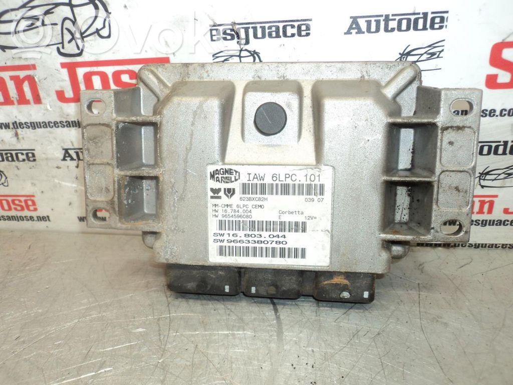Citroen C3 Motorsteuergerät ECU 