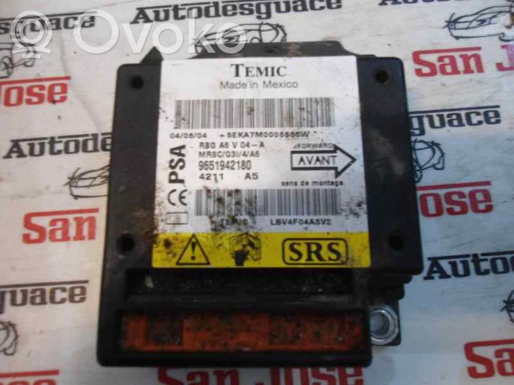 Citroen C3 Airbag control unit/module 