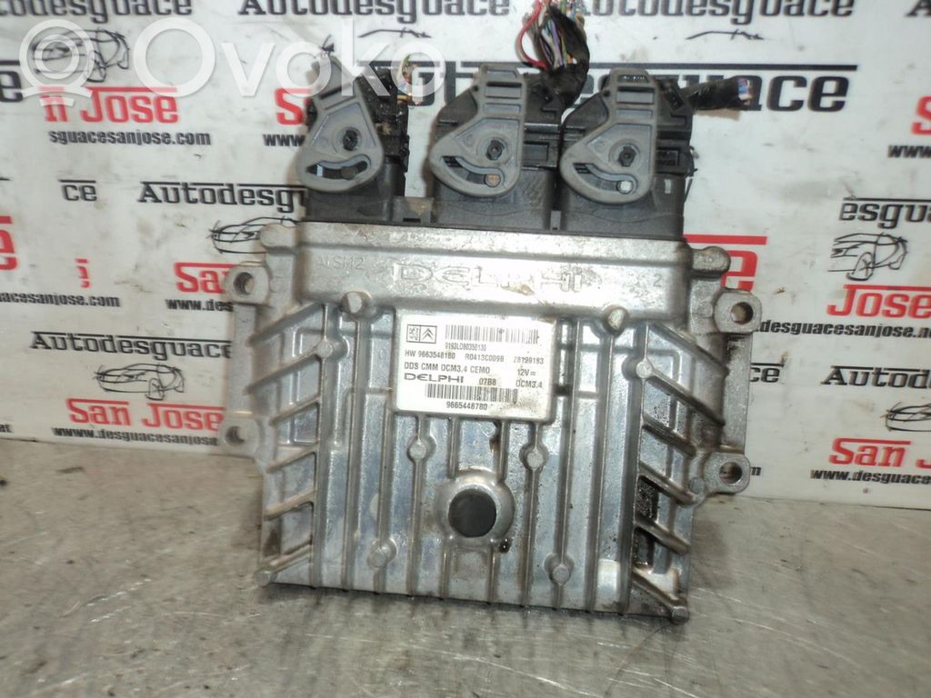 Engine control unit/module ECU   9665448780