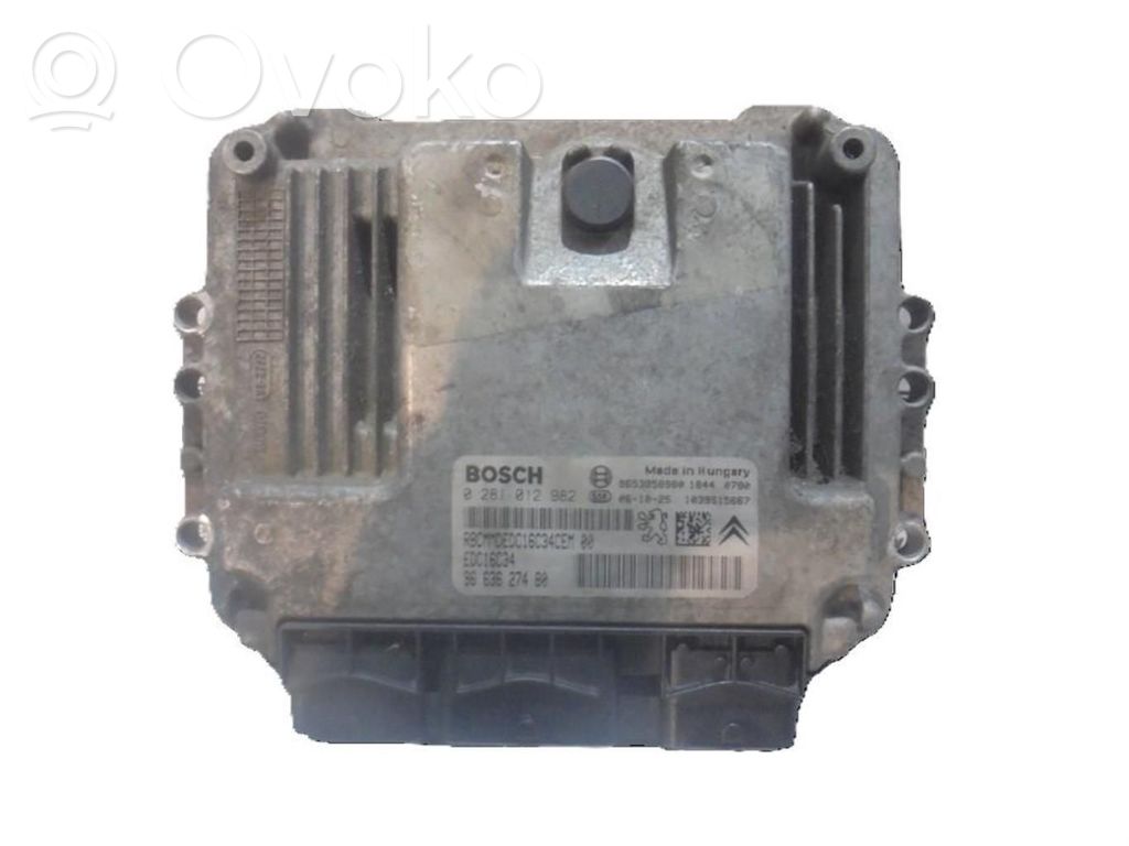Engine control unit/module ECU   0281012982