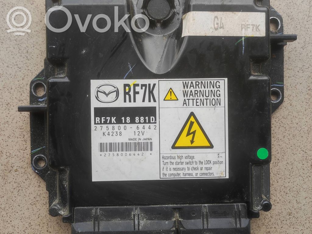 Engine control unit/module ECU   RF7K18881D,2758006442