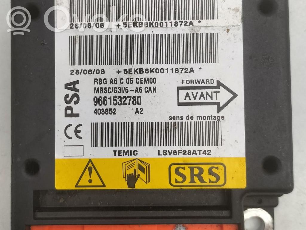Citroen C2 Airbag control unit/module 