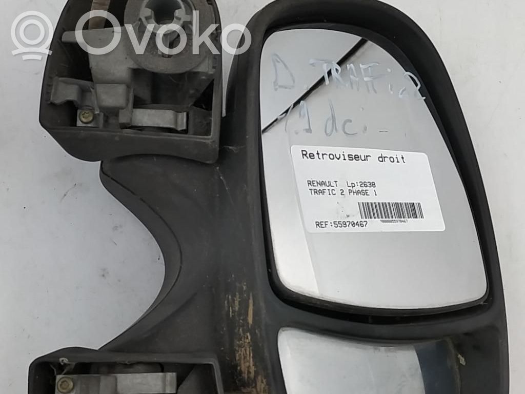 Renault Trafic II (X83) Oglindă exterioară manuală 
