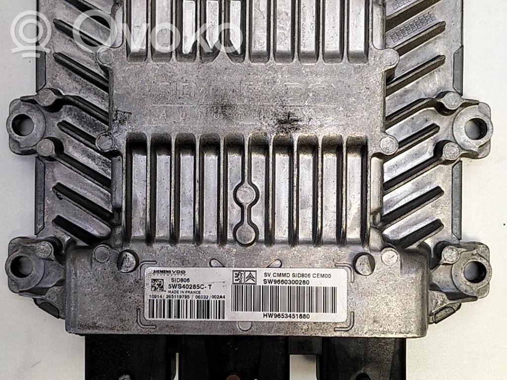 Citroen C3 Calculateur moteur ECU 
