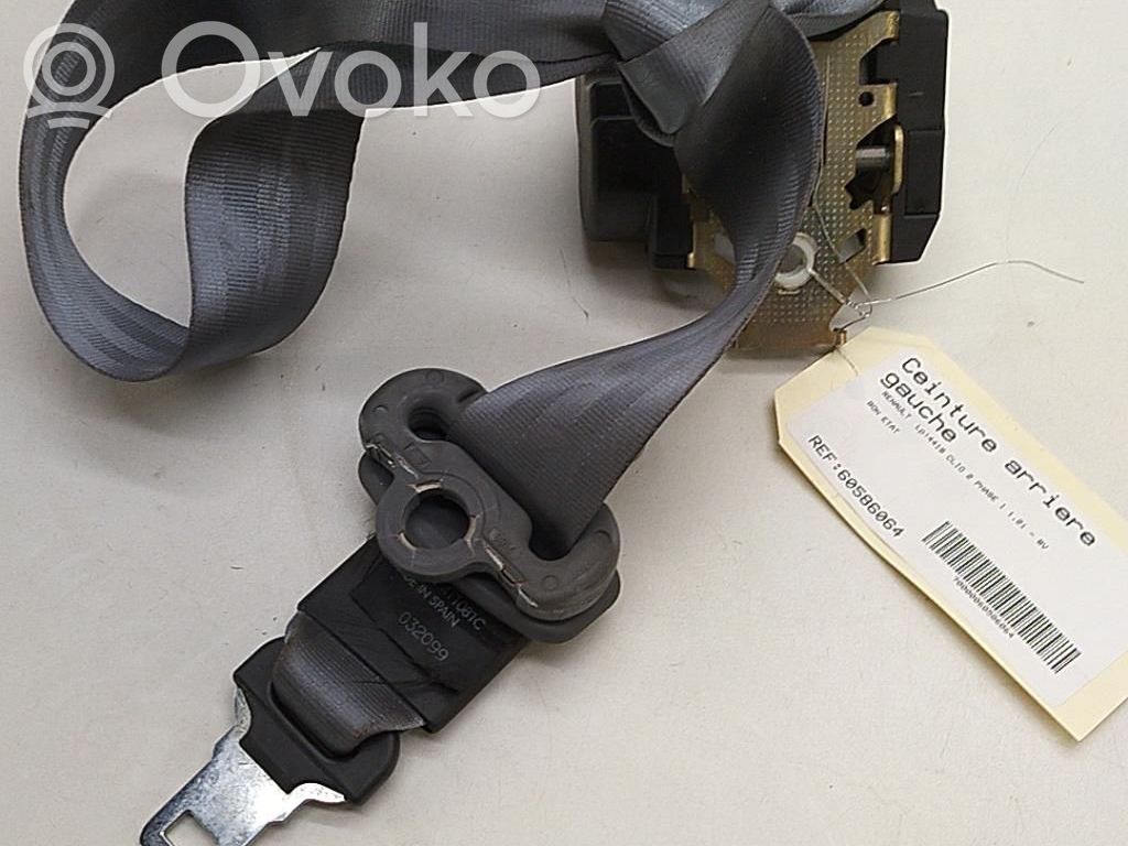 Renault Clio II Cinturón trasero 