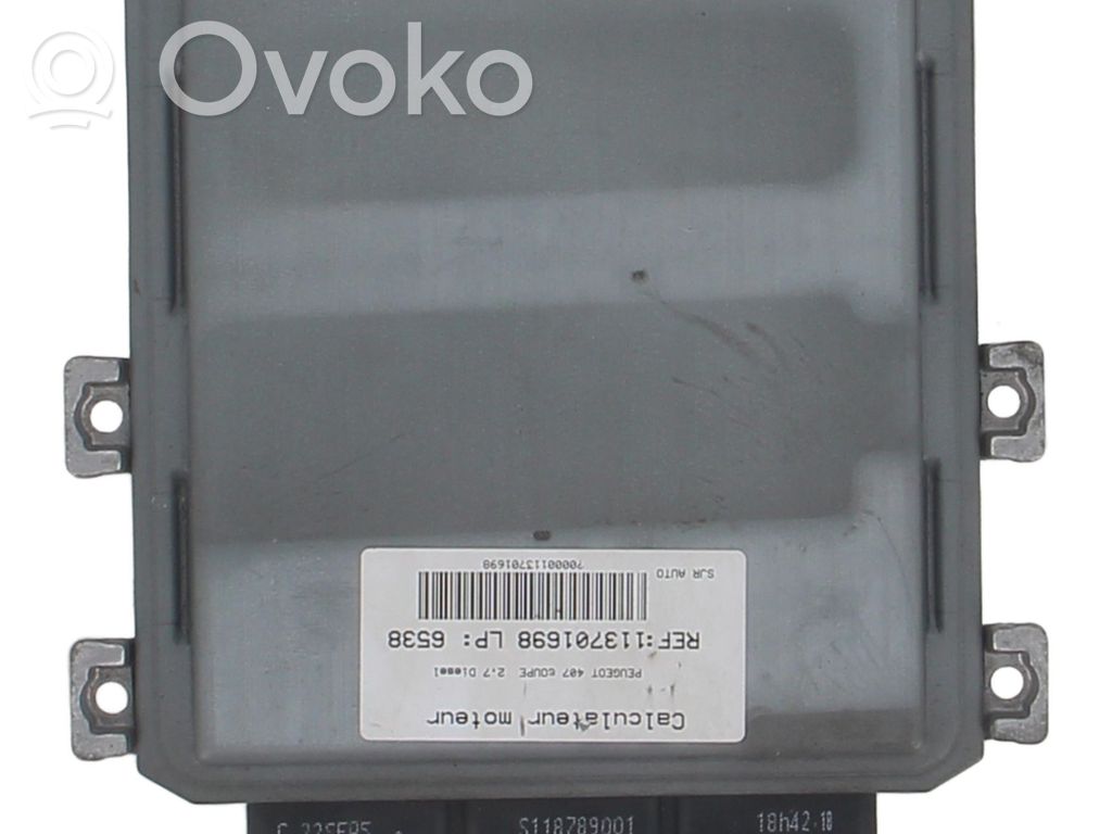 Peugeot 407 Engine control unit/module 