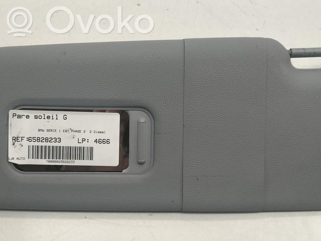 BMW 1 E81 E87 Sun visor 