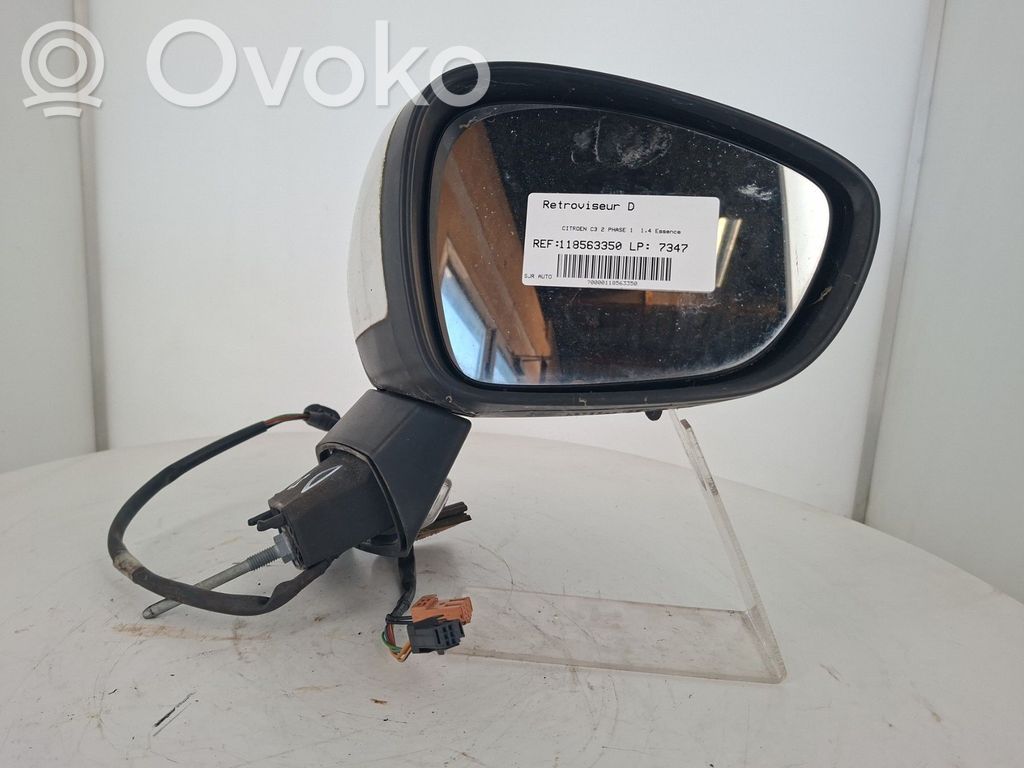 Citroen C3 Espejo lateral manual 
