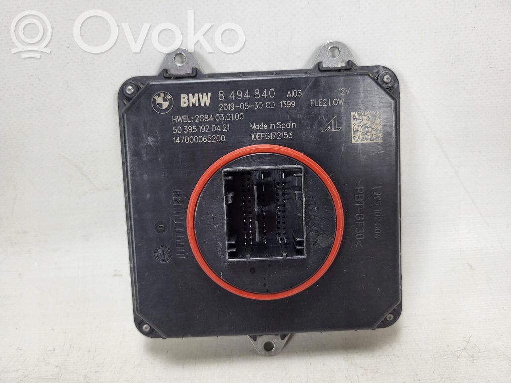 BMW 1 F20 F21 Moduł sterujący statecznikiem LED 