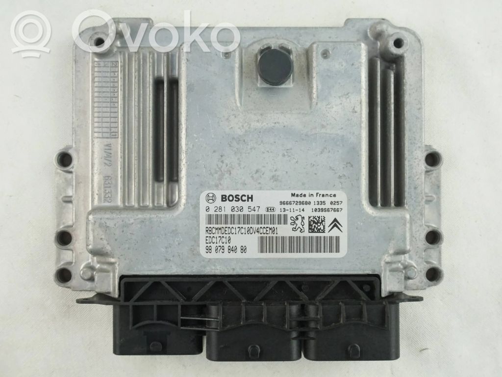 Peugeot 208 I Other control units/modules 