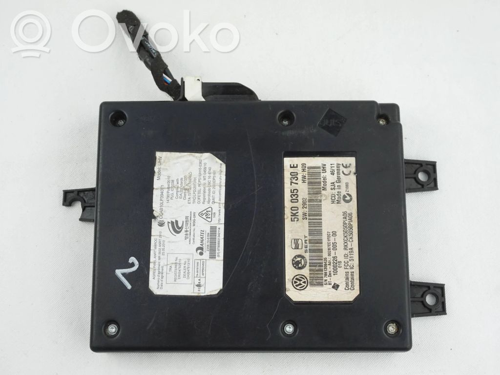 Skoda Octavia Mk3 (5E) Bluetooth control unit module 